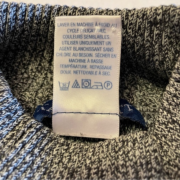 Karen Scott Petites Mock Turtleneck Sweater Grey Triblend Cotton - Picture 7 of 11